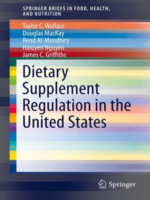 cover image of Dietary Supplement Regulation in the United States